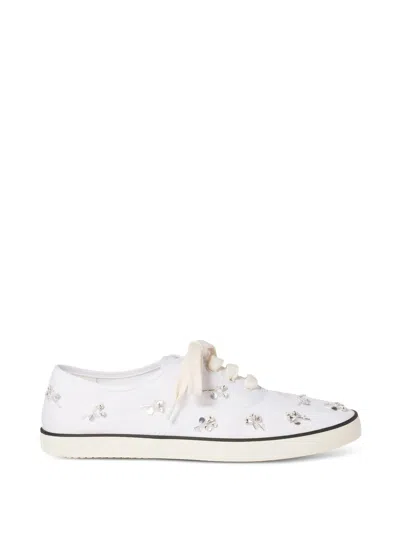 Miu Miu Sneakers In White