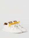 Miu Miu Lace-up Low-cut Casual Shoes In White