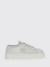 Miu Miu Mesh Platform Sneaker In White