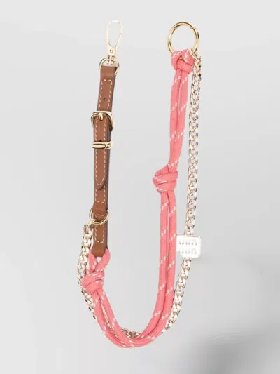 Miu Miu Soft Calf+nastro Bag Accessories