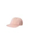 Miu Miu Solid Color Baseball Cap In Pink