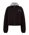 Miu Miu Solid Color Jackets In Multi
