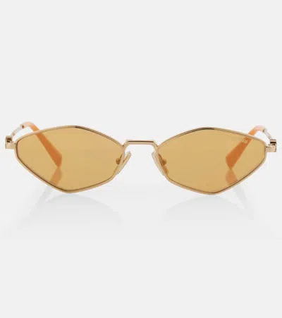 Miu Miu Sonnenbrille Miu Regard In Gold