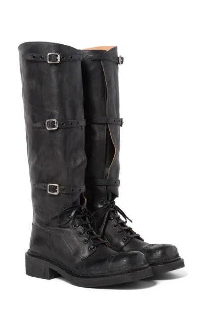 MIU MIU MIU MIU SPLIT SHAFT TALL BOOT