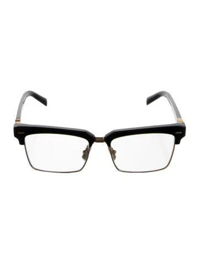 Pre-owned Miu Miu Square Eyeglasses In Black
