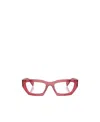 Miu Miu Eyewear Eyeglasses In Pink