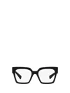 Miu Miu Mu 04uv Square-frame Acetate Glasses In 1ab1o1