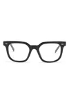 Miu Miu Square-frame Glasses In Black