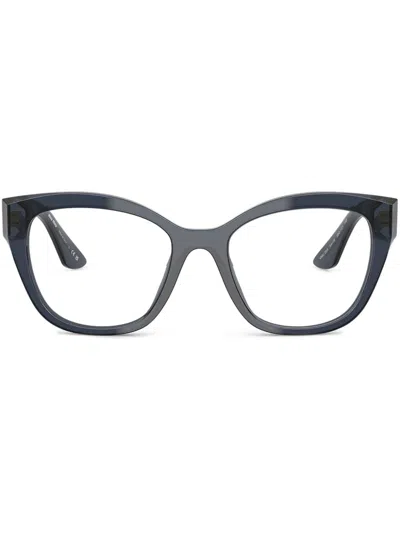 Miu Miu Square-frame Glasses In Black