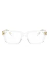 Miu Miu Square-frame Glasses In Gray