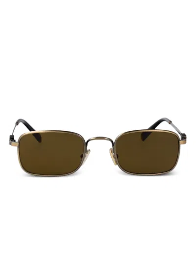 Miu Miu 0mu A53s Sunglasses In Old Gold