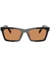 Miu Miu Square-frame Sunglasses In Black