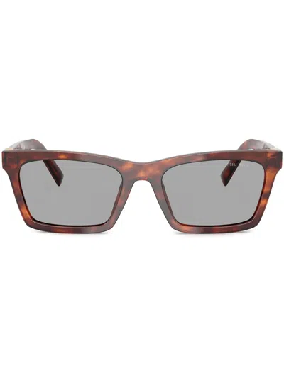 MIU MIU SQUARE-FRAME SUNGLASSES