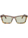 Miu Miu Square-frame Sunglasses In Brown