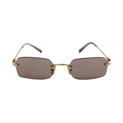 Pre-owned Miu Miu Square Frame Sunglasses 'brown' | Women's Size Onesize