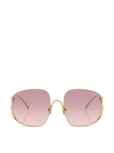 MIU MIU SQUARE-FRAME SUNGLASSES