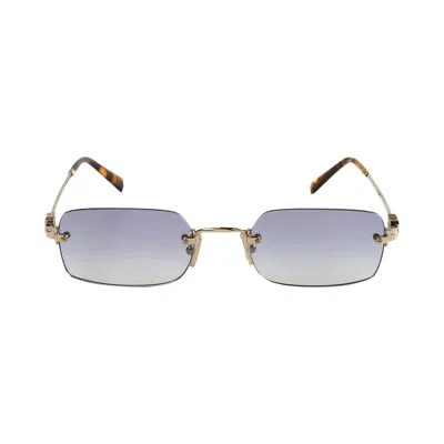 Pre-owned Miu Miu Square Frame Sunglasses 'gold' | Women's Size Onesize