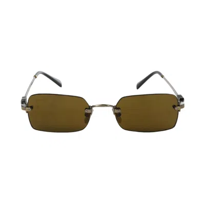 Pre-owned Miu Miu Square Frame Sunglasses 'green' | Women's Size Onesize