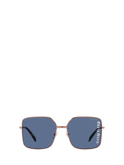 Miu Miu Square Frame Sunglasses In Zvf1v1