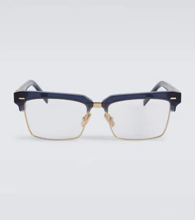 Miu Miu Square Glasses In Multi