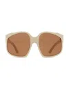 Miu Miu Square Sunglasses In Brown