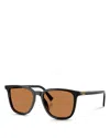 Miu Miu Square Sunglasses, 53mm In Black