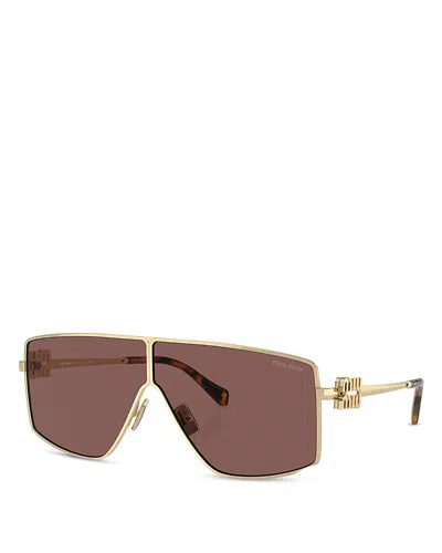 MIU MIU SQUARE SUNGLASSES, 69MM