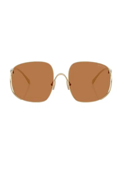 MIU MIU SQUARE SUNGLASSES
