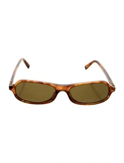Pre-owned Miu Miu Square Tinted Sunglasses In Neutral