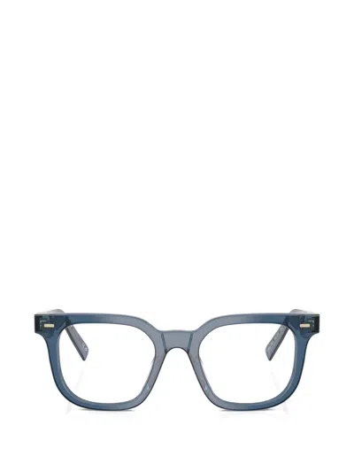 Miu Miu Square-frame Glasses In Blue
