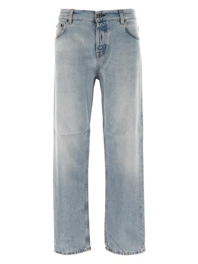 Miu Miu Straight Jeans In Blue