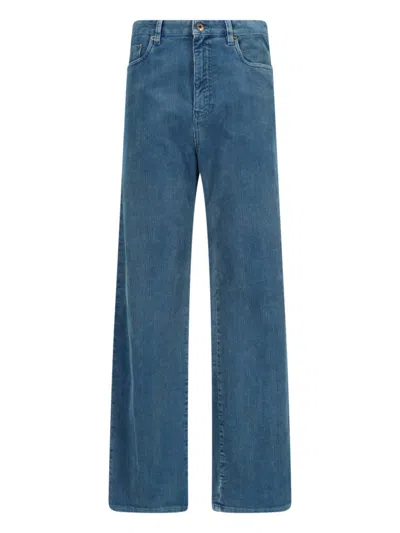 Miu Miu Straight Jeans In Blue