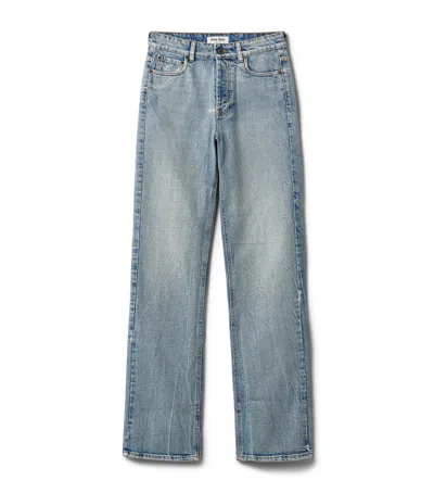 Miu Miu Straight Leg Jeans In Blue