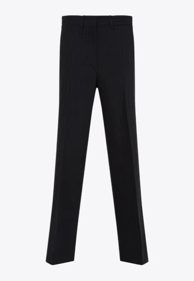 MIU MIU STRAIGHT-LEG WOOL PANTS