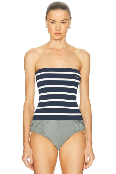 Miu Miu Strapless Top