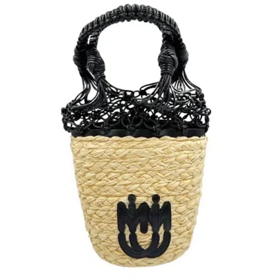 Pre-owned Miu Miu Straw Raffia () In Multi