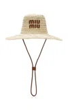 Miu Miu Straw Sun Hat