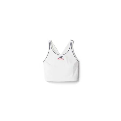 Miu Miu Stretch Technical Jersey Tank Top In White