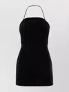 Miu Miu Women's Stretch Velvet Mini Dress
