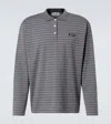 Miu Miu Polopullover Aus Baumwoll-jersey In Multicolor