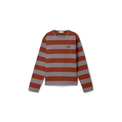 MIU MIU STRIPED JERSEY T-SHIRT