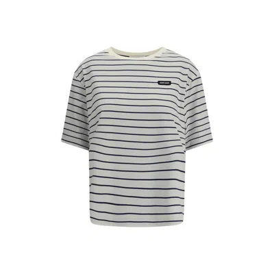 Miu Miu Striped T-shirt