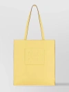 MIU MIU STRUCTURED LEATHER TOTE WITH ADJUSTABLE STRAPS