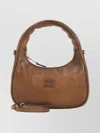 Miu Miu Stylish Shoulder Bag Adjustable Strap In Brown