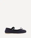 Miu Miu Satin Ballerinas