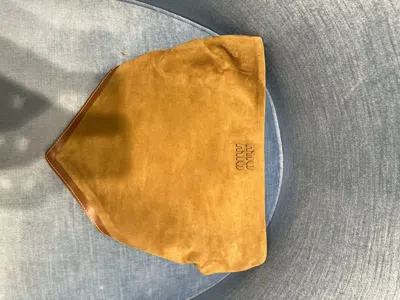 Miu Miu Suede Bandana Top