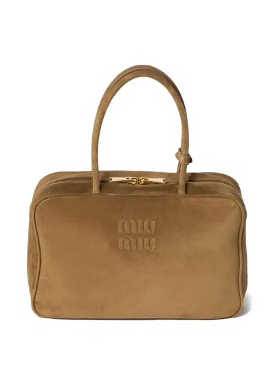 MIU MIU SUEDE BEAU BAG