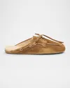 Miu Miu Faded Suede Mules