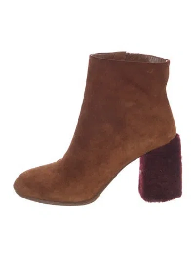 Pre-owned Miu Miu Suede Boots