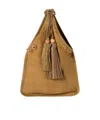 Miu Miu Tassel-detail Shoulder Bag In Brown